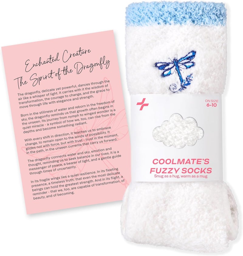 CoolMate Store GLOBAL Fuzzy Socks for Women Valetines Gift Box, Cozy, Soft, Stocking Stuffers, Comfy Cloud-Like Socks for Spa,Home - Image 1